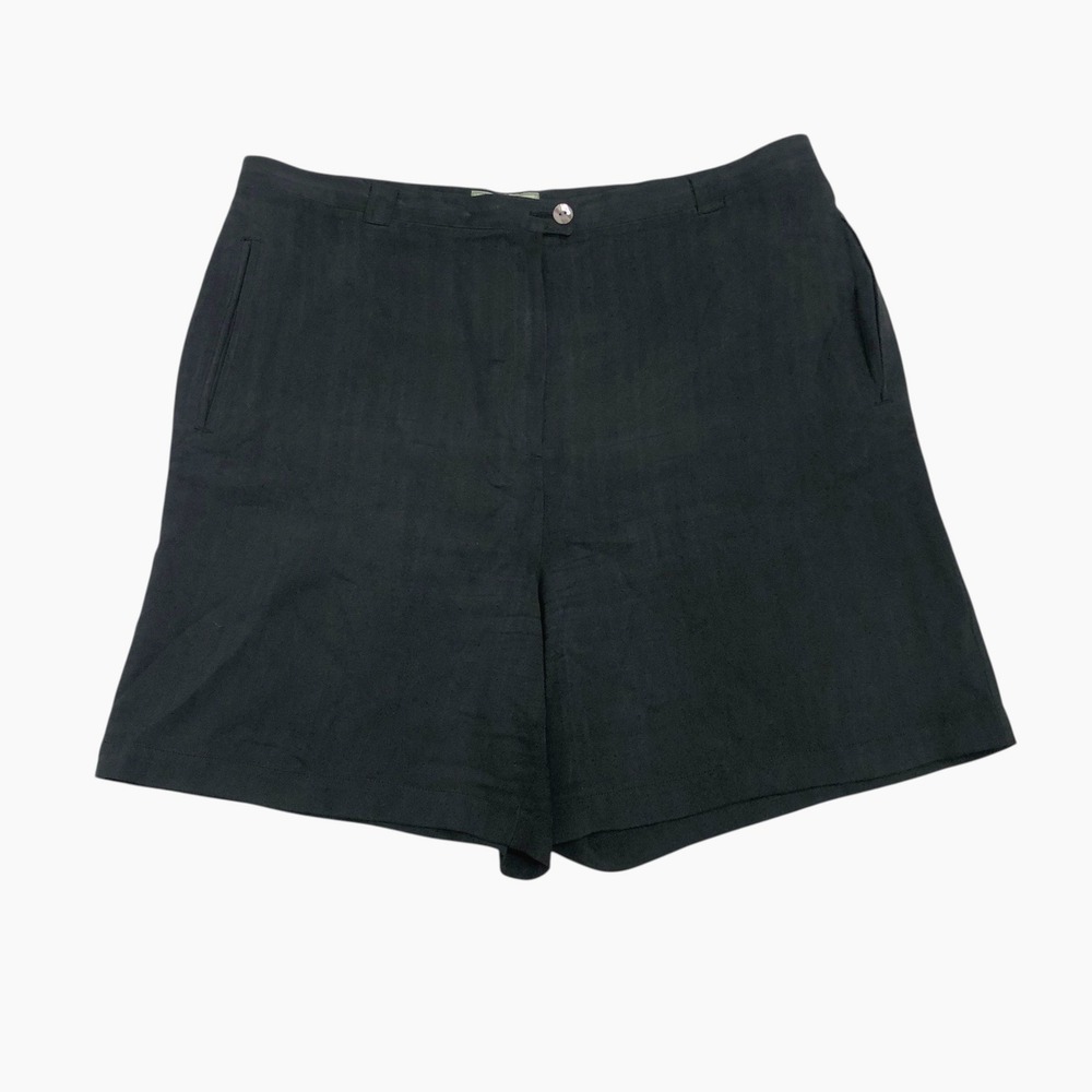 Tommy Bahama Womens 100% Silk High Waist Bermuda Shorts Size 16 Beach Coastal